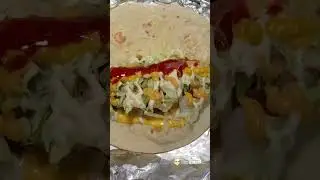 Simple Chicken Wrap #kidsrecipe #quickrecipe #easyrecipe #chicken #foodie #trending #viralshorts