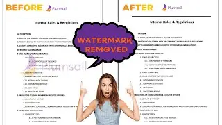 how to remove watermark form any document  | how to remove watermarks in photoshop Bangla