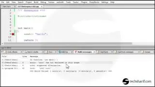 bangla c++ video tutorial 127 Namespace std