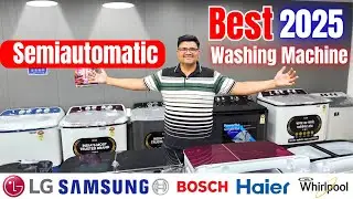 Best Semi Automatic Washing Machine 2025 ⚡ Top 5 Semi Automatic Washing Machines in India 2025