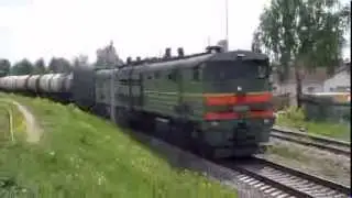 [БЧ] 2ТЭ10М-3107 (Даугавпилс-пасс.-Даугавпилс-сорт.)