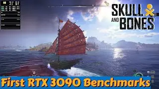 Skull & Bones First Benchmarks in real time gameplay - RTX 3090 Ultra Settings open beta version