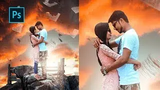 Photoshop Tutorial | Photo Manipulation | Couple Photography