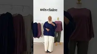 Mis Claire Plus Size Odina V2.0 EVERYDAY Batwing Poncho Tee