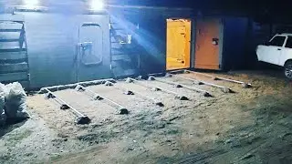 Строим Гараж Мечты Часть 2 Обзор Купленного Казана и Печи