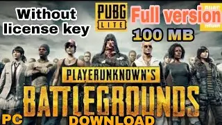 How to download PUBG LITE (PC) | FULL VERSION IN ONLY 100 MB | PUBG PC |