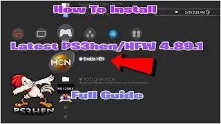 How To Install the Latest PS3Hen/HFW 4.89.1 {On Any PS3}