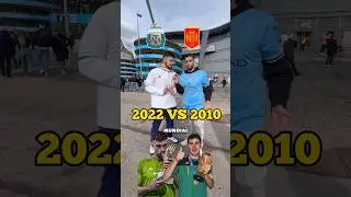 Argentina 2022 vs España 2010 con 