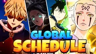 *UPDATED* GLOBAL SCHEDULE - IT'S STACKED! 2025 SUMMON GUIDE | Black Clover Mobile