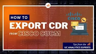 How do I export CDR from my Cisco Call Manager (CUCM)?