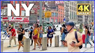 【4K】WALK Midtown NEW YORK City 8th Avenue USA Travel vlog