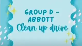 Group D - Abbott, Clean-up Drive TLE ✨