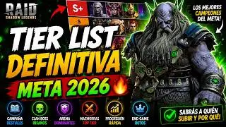 ▶️ 🔥 TIER LIST BEST LEGENDARY CHAMPIONS 2024 [ RAID SHADOW LEGENDS ]