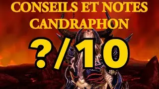 CANDRAPHON : CONSEILS + NOTES / Raid shadow legends fr