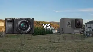 Video Comparison: Sony a6300 vs GoPro Hero 5 Black Outdoors (daytime)