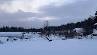 В царстве снега🤪❄️❄️❄️Погода на Урале 18 января☃️☃️☃️