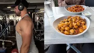 GYM VLOG: SHOULDER GAINS + ANNIVERSARY DINNER