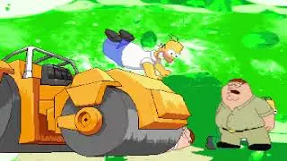 mugen 1.1 fmx 2 cheap peter type vs 2 cheap homer type