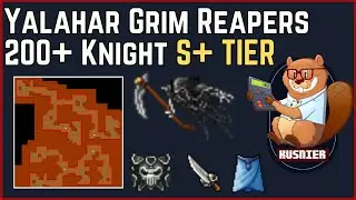 Yalahar Grim Reapers | S+ Experience | 200+ Knight | Tibia