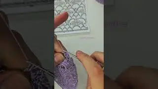 Ажурный узор крючком 🧶🌸