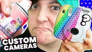 TIKTOK MADE ME! Customizing 3 Instax Mini 9 CAMERAS + Giveaway