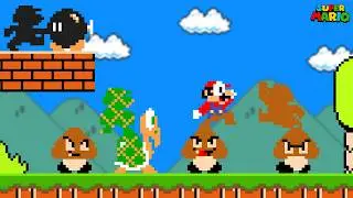 Mario Can’t Touch Any Enemies in Super Mario Bros.!