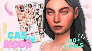 MUST HAVE SIMS 4 CAS MODS #1 || 100+ Links 👀 (Skin Details, Presets, Default Overrides & More!) 😊