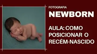 COMO POSICIONAR O BEBÊ NA FOTOGRAFIA NEWBORN - TUTORIAL COMPLETO