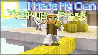 I Made My Own Mashup Pack (Bedwars Commentary)