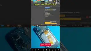 SAMSUNG A03 FRP BYPASS DONE BY UNLOCK TOOL - TEST POINT