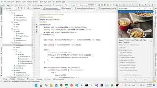 MVVM RecipeApp jetpack Compose-Coroutine-Dependency Injection 'Hilt' -Pagination-NavigationComponent
