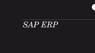 SAP ERP