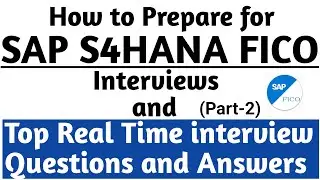 Most asked SAP S4HANA FICO Interview Questions and Answers (Part-2)