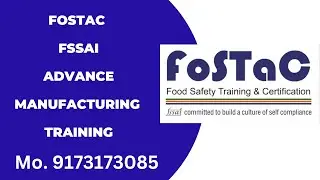 FOSTAC FSSAI - Advance Manufacturing Training -  Vapi 2