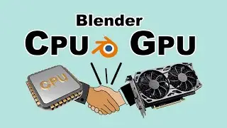 Using the GPU and CPU for Render EEVEE Blender to save time -استخدام المعالج و كرت الشاشة رندر بلندر
