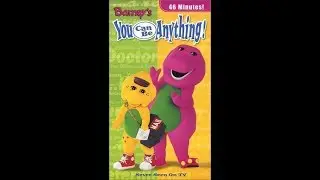 Barney's You Can Be Anything 2002 VHS