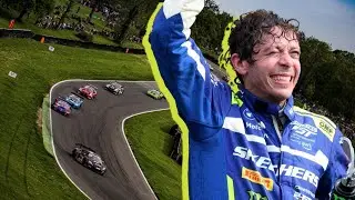 Valentino Rossi FIRST GTWorld Podium