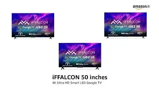 iFFALCON 147cm (58 inches) 4K Ultra HD Smart LED Google TV iFF58U62 in Amazon Great Summer Sale 2023