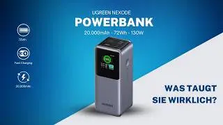 Ugreen Nexode Powerbank mit 20.000mAh und 130W im Test