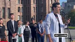 Canadian Healthcare Workers for Palestine Press Conference