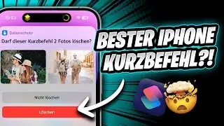 iPhone Fotos Kurzbefehl für mehr freien Speicherplatz! 🫵😲