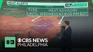 Excessive heat returns to Philadelphia region | NEXT Weather forecast