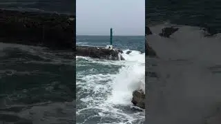 Cala ‘n Bosch rough seas #travel