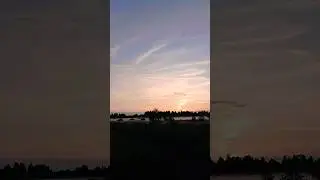 Июнь, закат , застилающий туман...