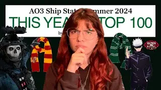 2024 Y LA GENTE LEE ESTO? (top 100 ships más populares en ao3)