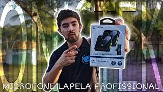 MICROFONE WIRELESS PROFISSIONAL BARATO: Onistek MC819 #microfone #lapela #onistek  #custobeneficio