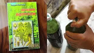 Burdock juice 🍀 fermented, natural and alcohol free. The whole process.