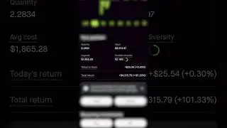 What Investing $5 a Day into Ethereum Looks Like After 2 Years #eth #ethereum #cryptocurrency