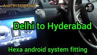 Tata hexa android music system fitting delhi to hyderabad home delivery all over India wholesale