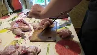 Разделка курицы